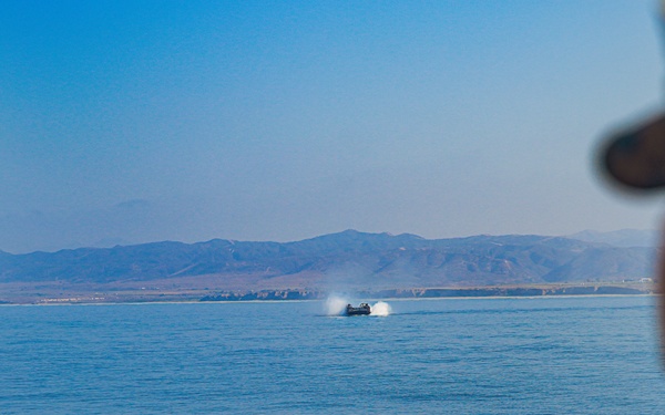 Coming Home: Elements of the 15th MEU Offload USS Somerset