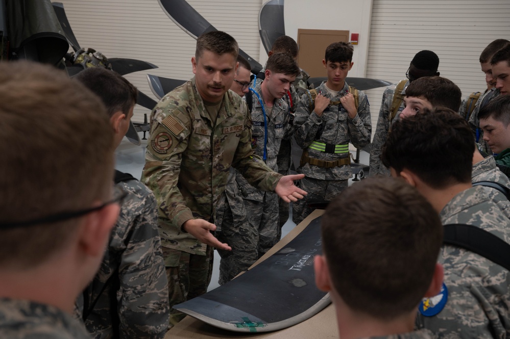 Louisiana Civil Air Patrol visits 403rd Wing