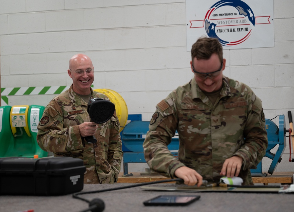 Connecting and learning: Dover AFB visits Westover ARB