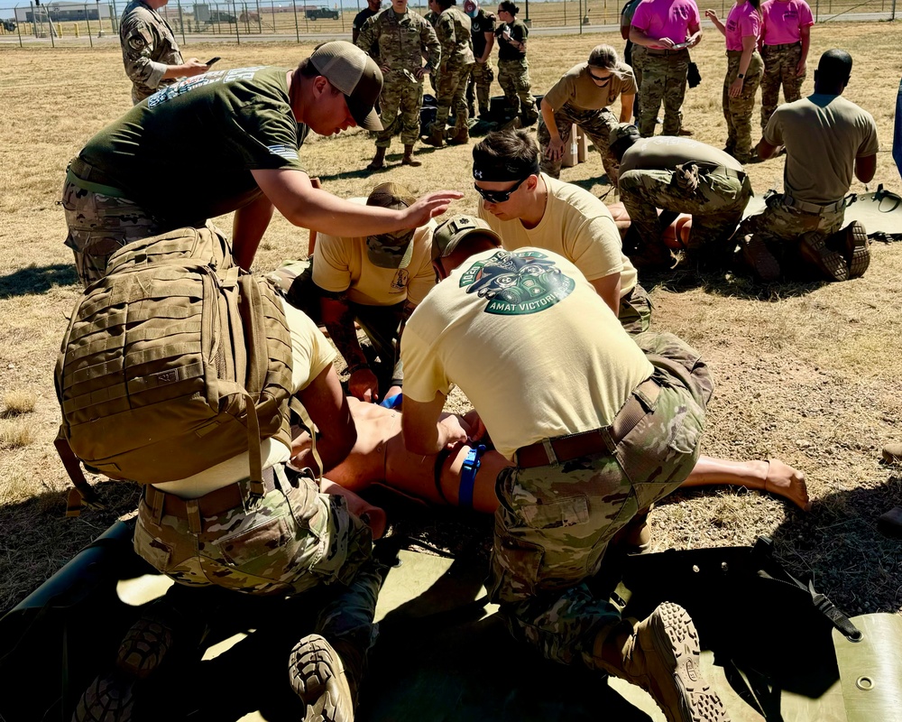 102nd Medical Group represents Air National Guard in 2024 Medic Rodeo