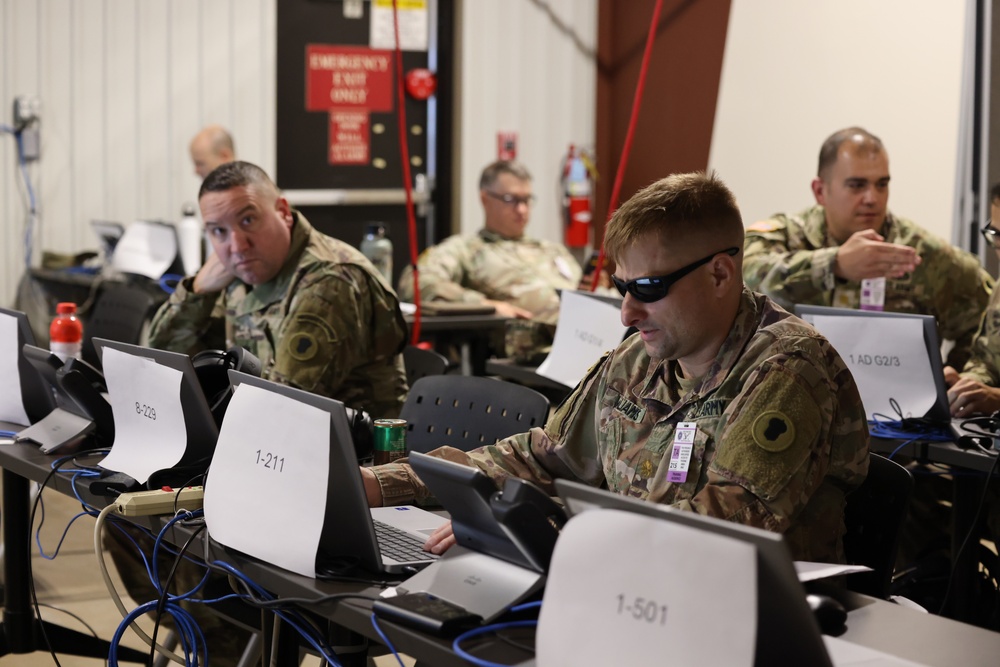 87th Observer Trainer Coaches monitor communications