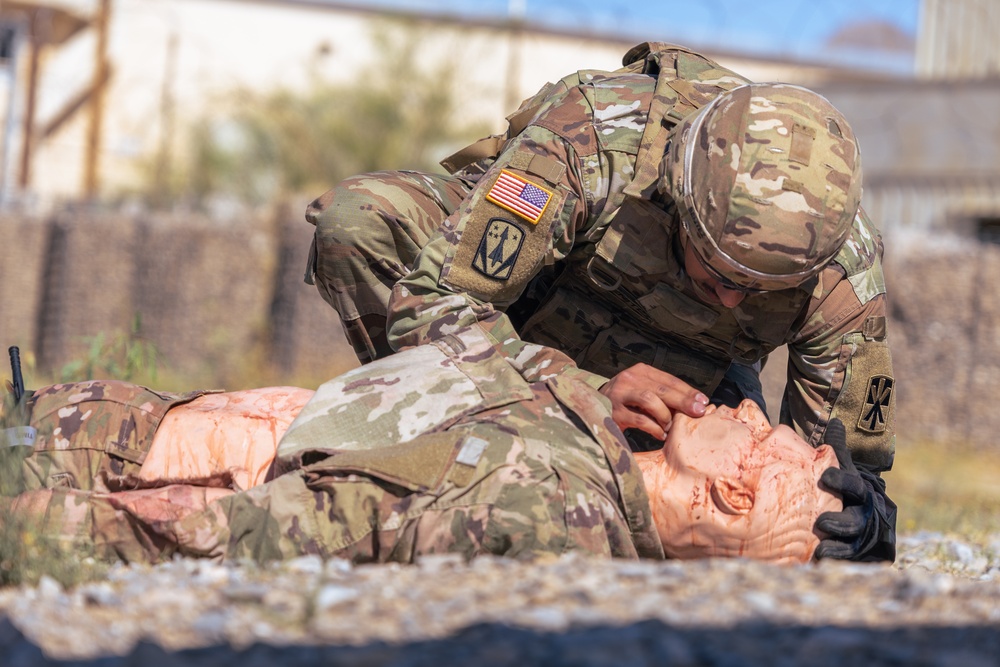 11th ADA Brigade Soldiers Competes in quarterly Best Soldier, NCO, and Officer Competition