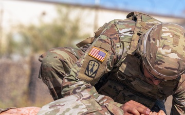 11th ADA Brigade Soldiers Competes in quarterly Best Soldier, NCO, and Officer Competition