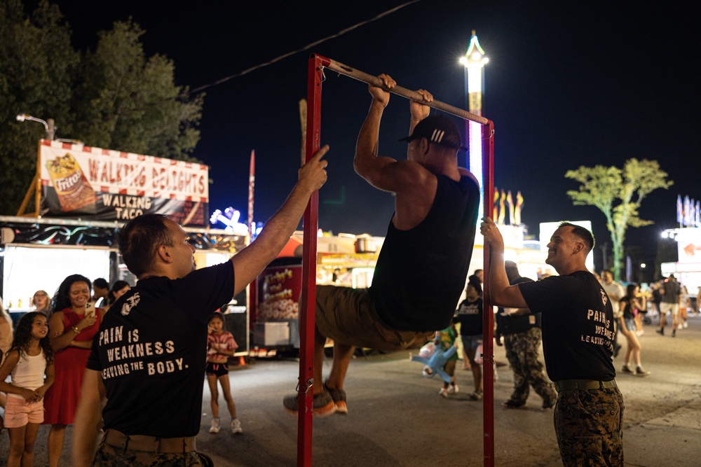 Marines at the Tennessee State Fair 2024