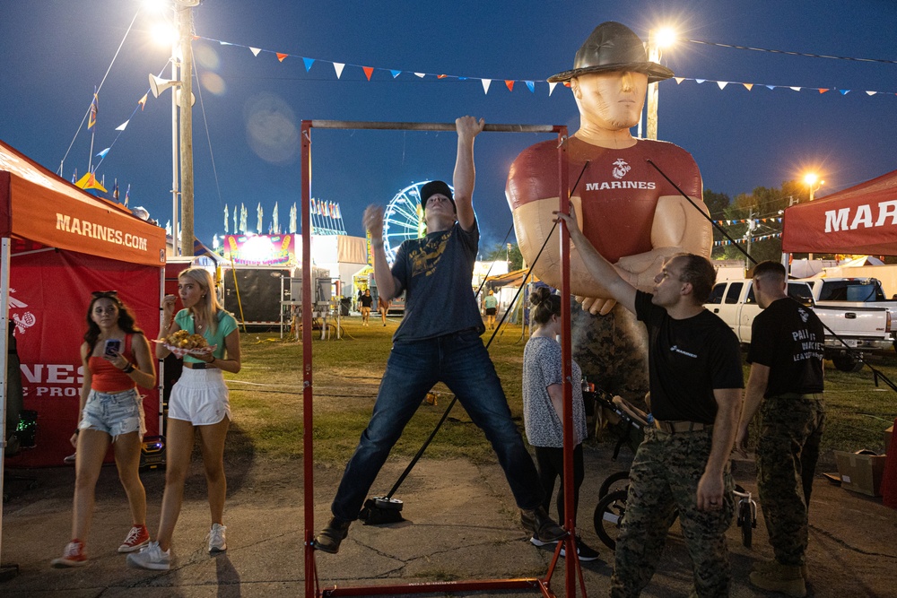 Marines at the Tennessee State Fair 2024