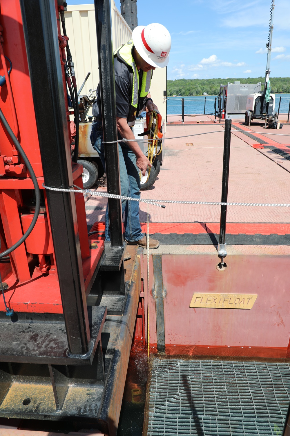 U.S. Army Corps of Engineers removes WWII era gates hidden in St. Marys River