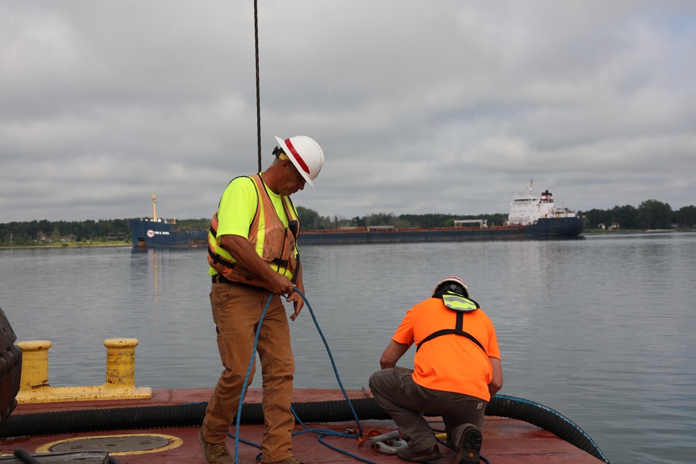 U.S. Army Corps of Engineers removes WWII era gates hidden in St. Marys River