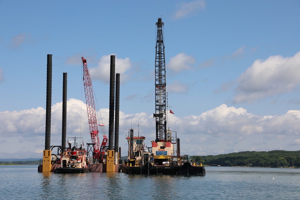 U.S. Army Corps of Engineers removes WWII era gates hidden in St. Marys River