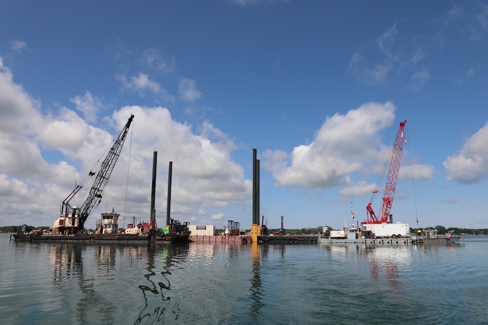 U.S. Army Corps of Engineers removes WWII era gates hidden in St. Marys River