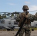 U.S. Marines with MWSS-271 operate a forward arming and refueling point during Fleet Battle Problem 2024