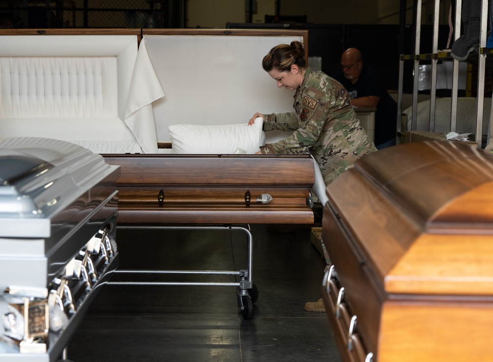 AFMAO completes casket inspection