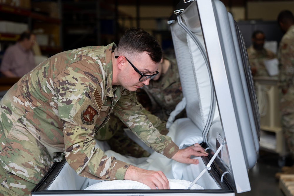 AFMAO completes casket inspection