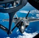 KC-135 Stratotanker refueling F-22 Raptor