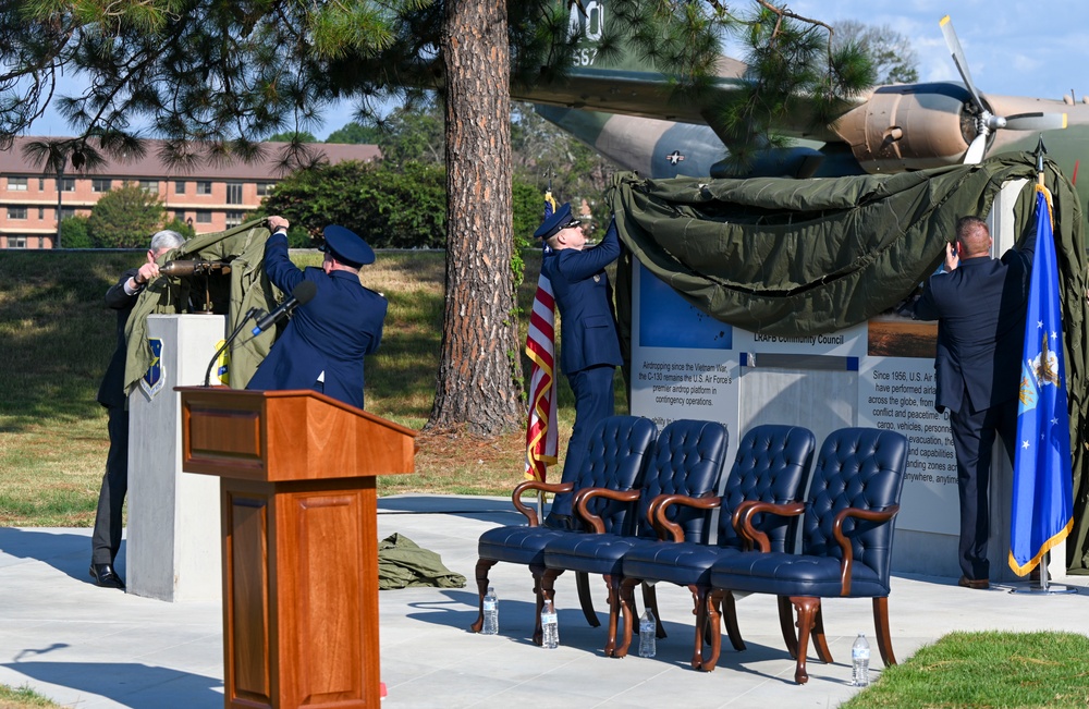 Herk Nation Legacy Monument, inaugural award honor past members of Little Rock AFB