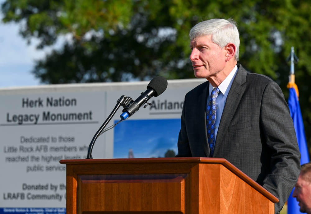 Herk Nation Legacy Monument, inaugural award honor past members of Little Rock AFB