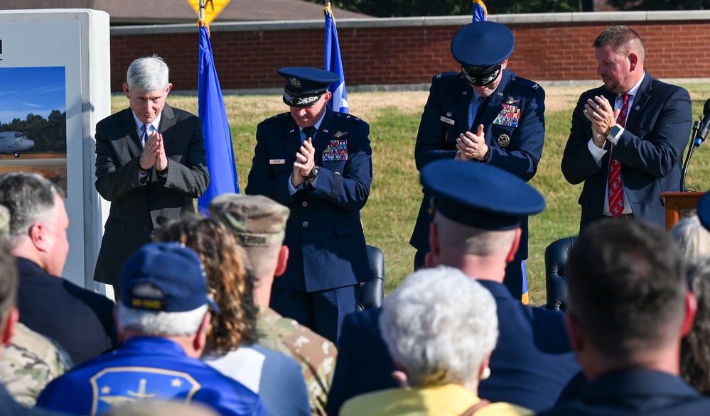 Herk Nation Legacy Monument, inaugural award honor past members of Little Rock AFB