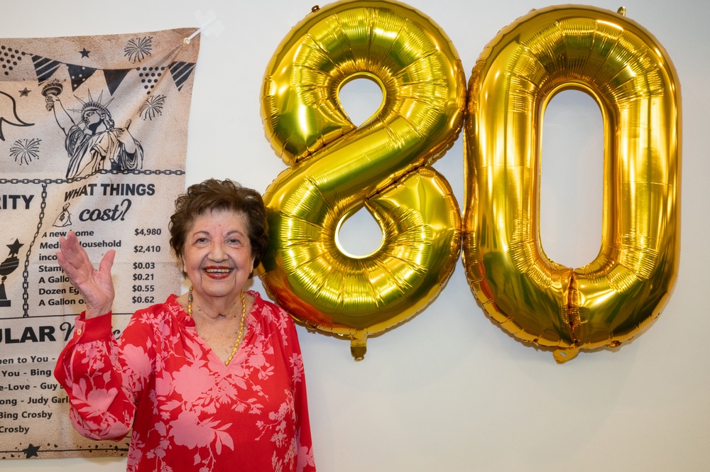 Revered Hanscom AFB employee celebrates 80-year milestone