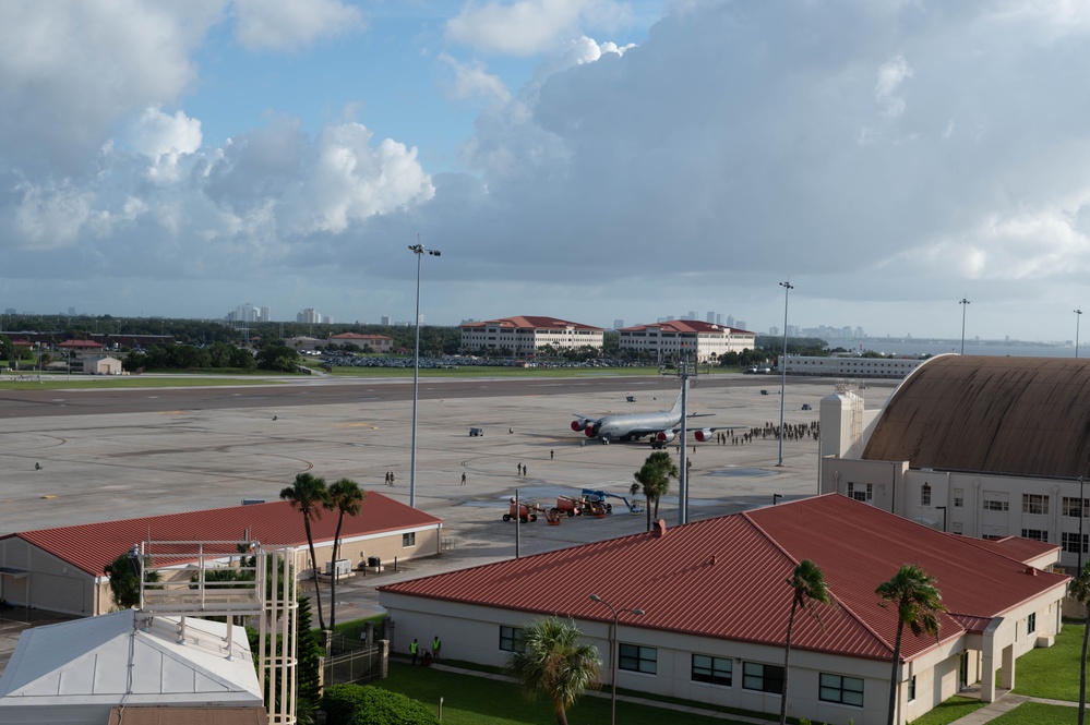 FOD walk after Tropical Storm Debby