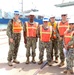 Joint Forces: Army Transporters and Navy Sailors train together at port