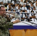 U.S. Fleet Forces Band “Uncharted Waters” perform at Colegio Abel Bravo