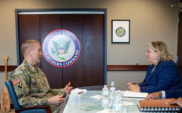 Assistant Secretary for the Department of Homeland Security’s Countering Weapons of Mass Destruction Office Visits NORAD, USNORTHCOM