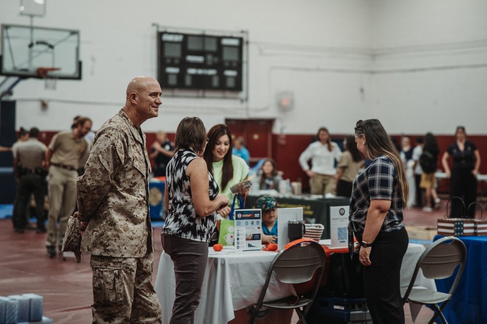 The Combat Center hosts a Back-to-School Resource Fair