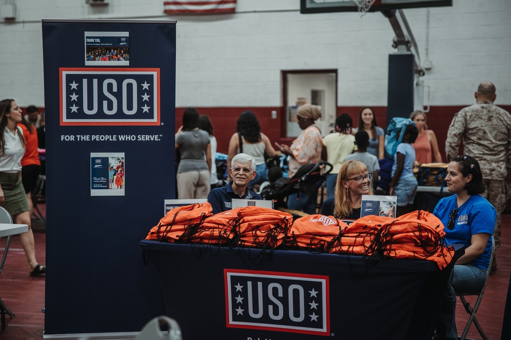 The Combat Center hosts a Back-to-School Resource Fair