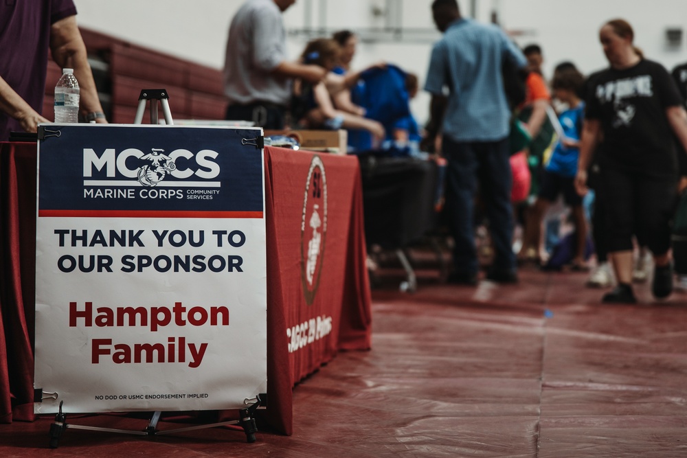 The Combat Center hosts a Back-to-School Resource Fair
