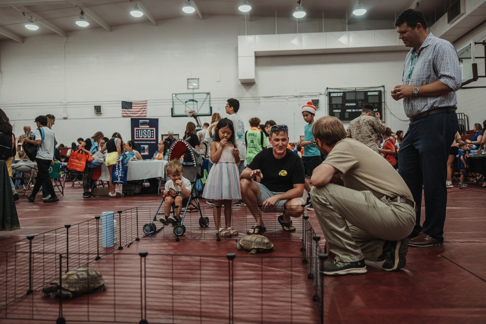 The Combat Center hosts a Back-to-School Resource Fair