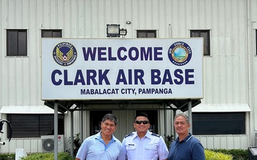 Philippine Air Force leadership assures 733 AMS of their commitment to the combined mission