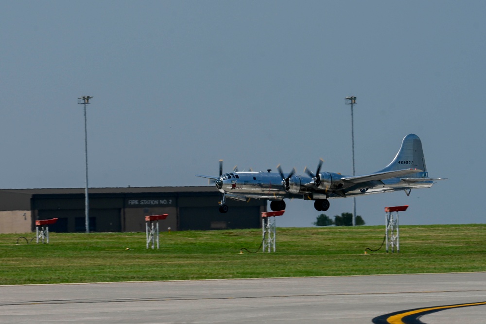 'Doc' arrives for Frontiers in Flight Air Show 2024