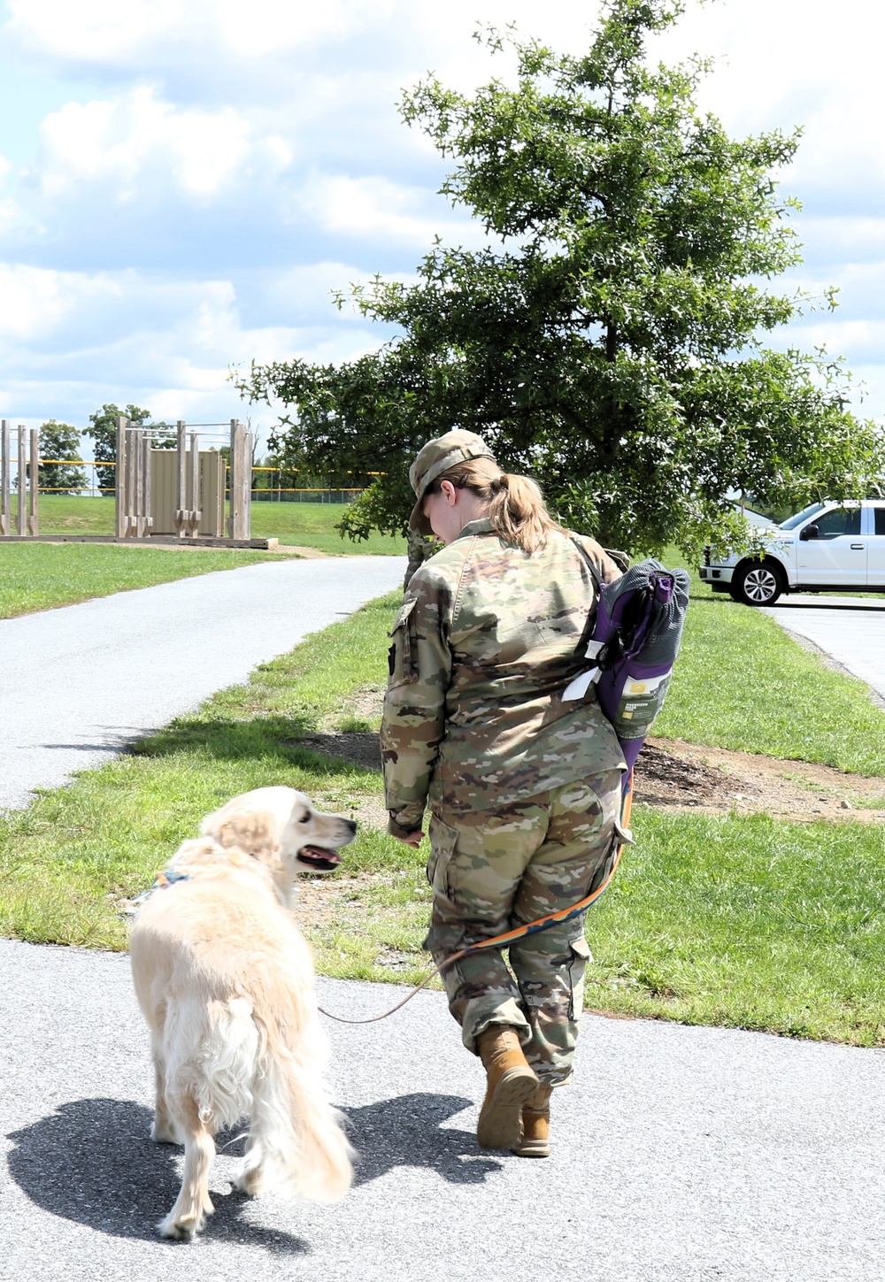 Celebration of family and service at farewell ceremony