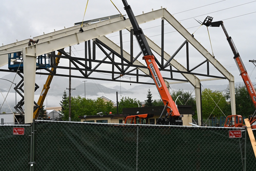 New Muldoon Gate canopy will improve safety, comfort