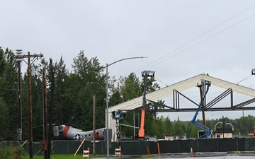 New Muldoon Gate canopy will improve safety, comfort