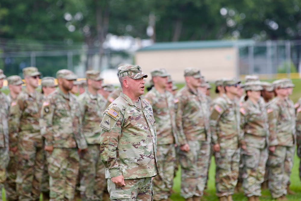 56th SBCT deployment ceremony