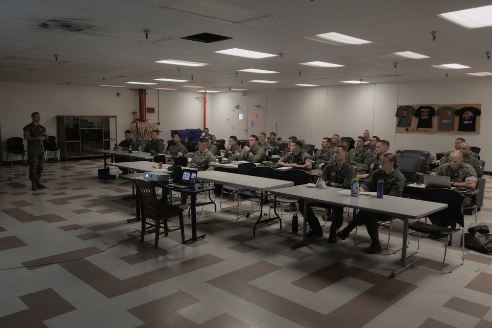 Marine Aviation Weapons and Tactics Squadron 1 hosts Maintenance Management Course
