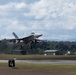 Royal Australian Air Force aircraft take off