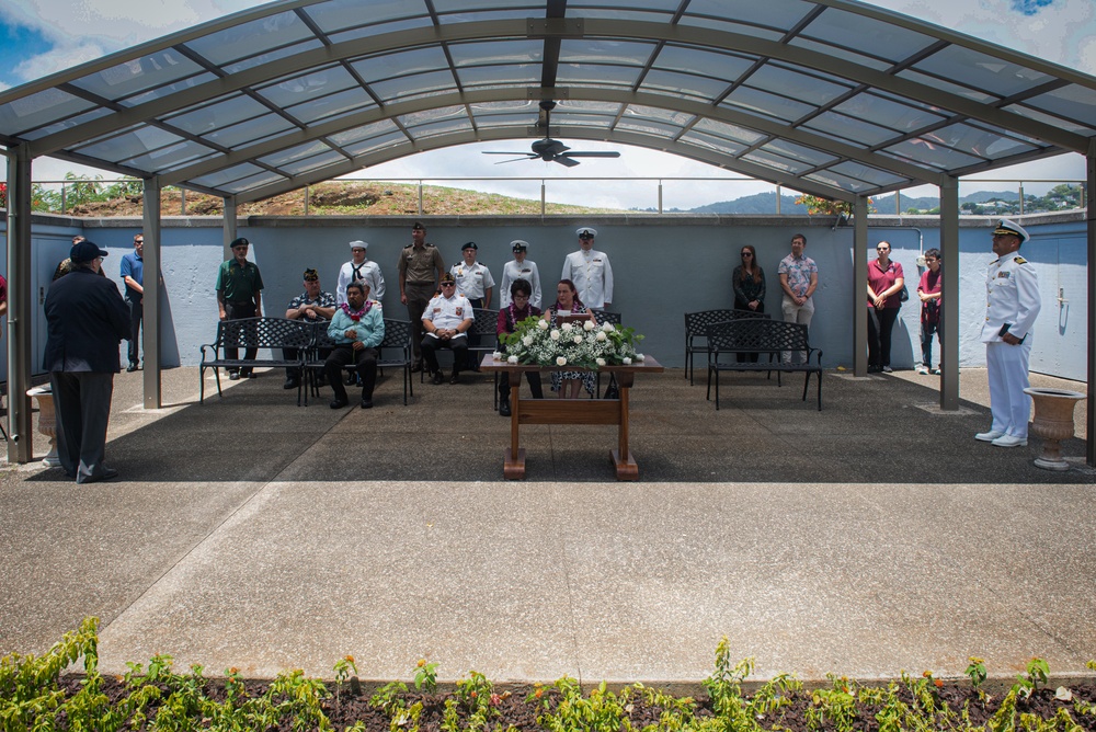 Fireman 2nd Class Joseph Carroll Interment Ceremony