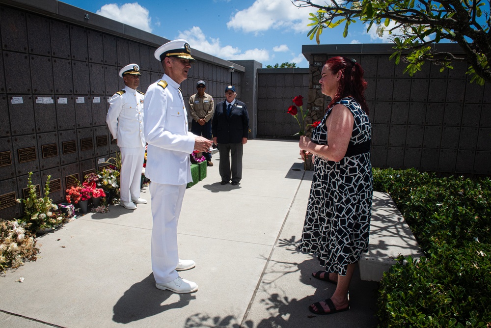 Fireman 2nd Class Joseph Carroll Interment Ceremony