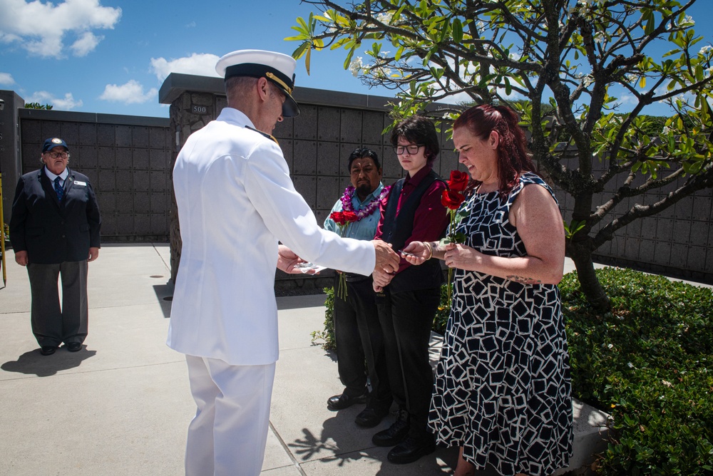 Fireman 2nd Class Joseph Carroll Interment Ceremony