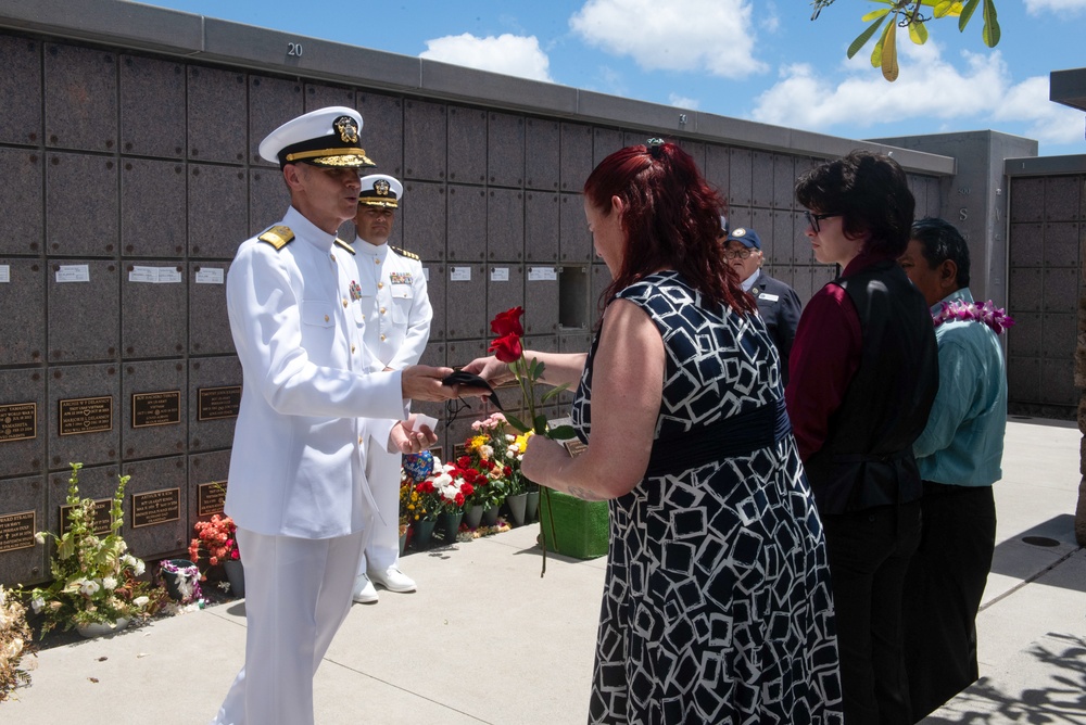 Fireman 2nd Class Joseph Carroll Interment Ceremony