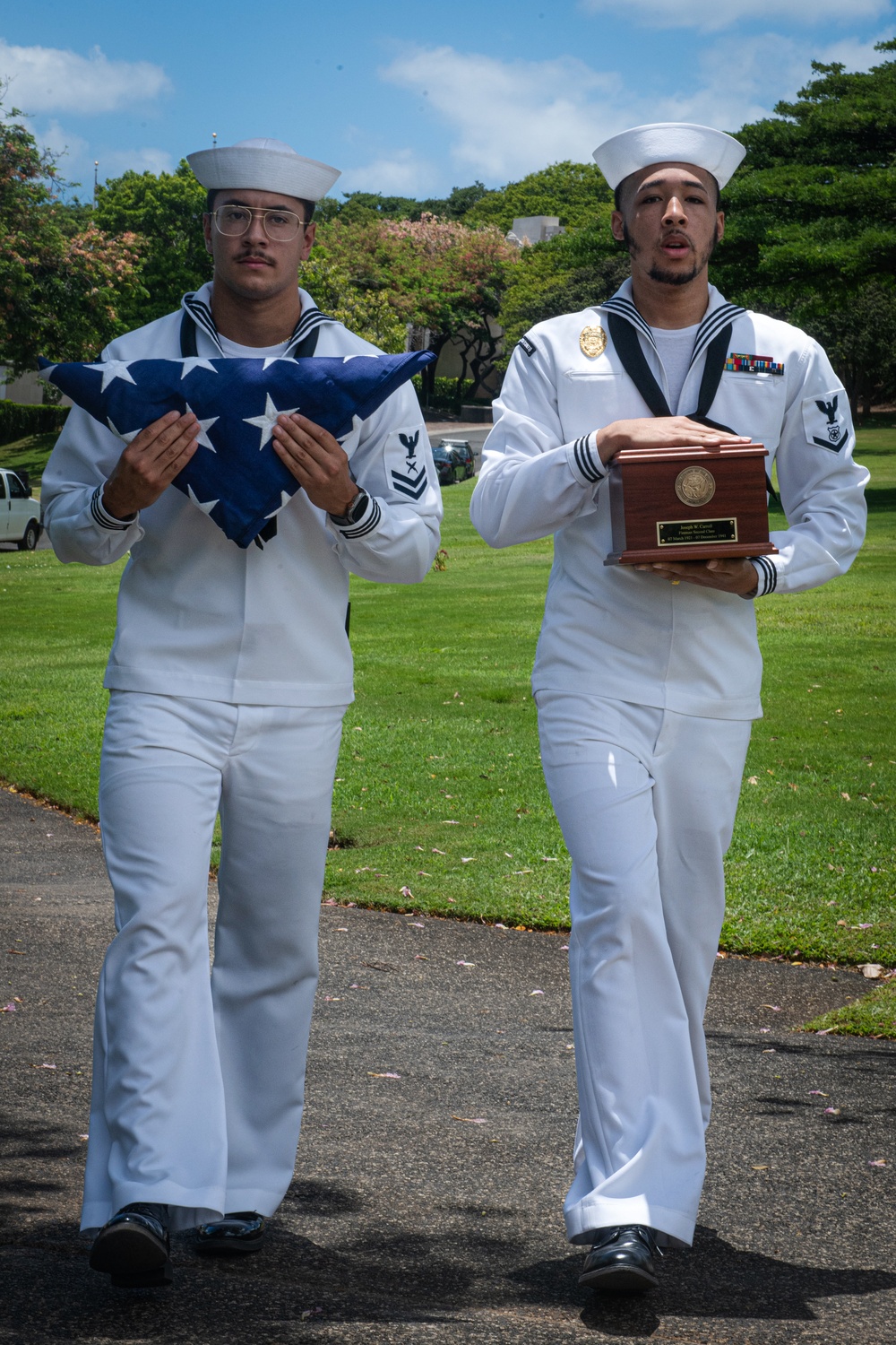 Fireman 2nd Class Joseph Carroll Interment Ceremony