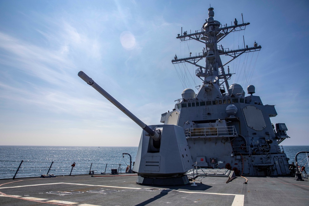 USS Ralph Johnson Conducts Routine Underway Operations