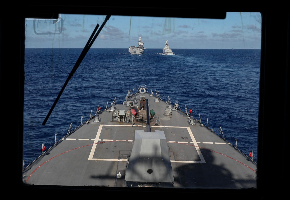 U.S. and Italian Naval Forces Conduct Bilateral Operations