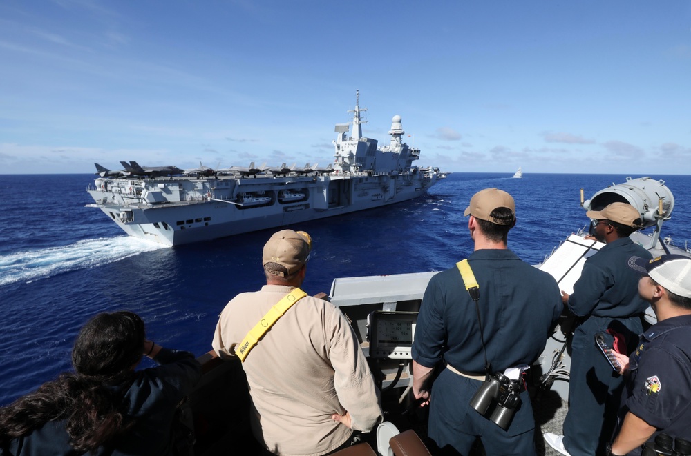 U.S. and Italian Naval Forces Conduct Bilateral Operations