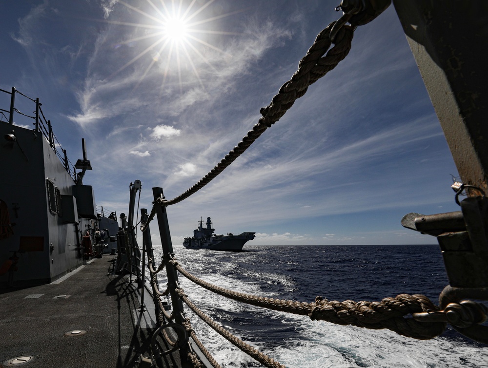 U.S. and Italian Naval Forces Conduct Bilateral Operations