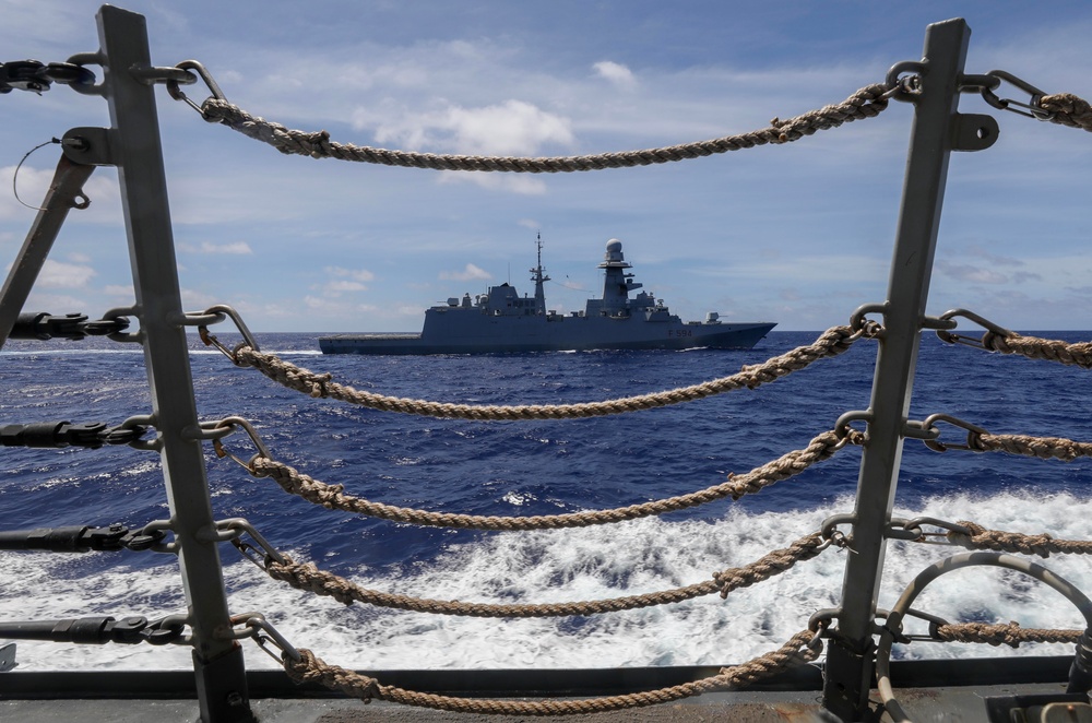 U.S. and Italian Naval Forces Conduct Bilateral Operations