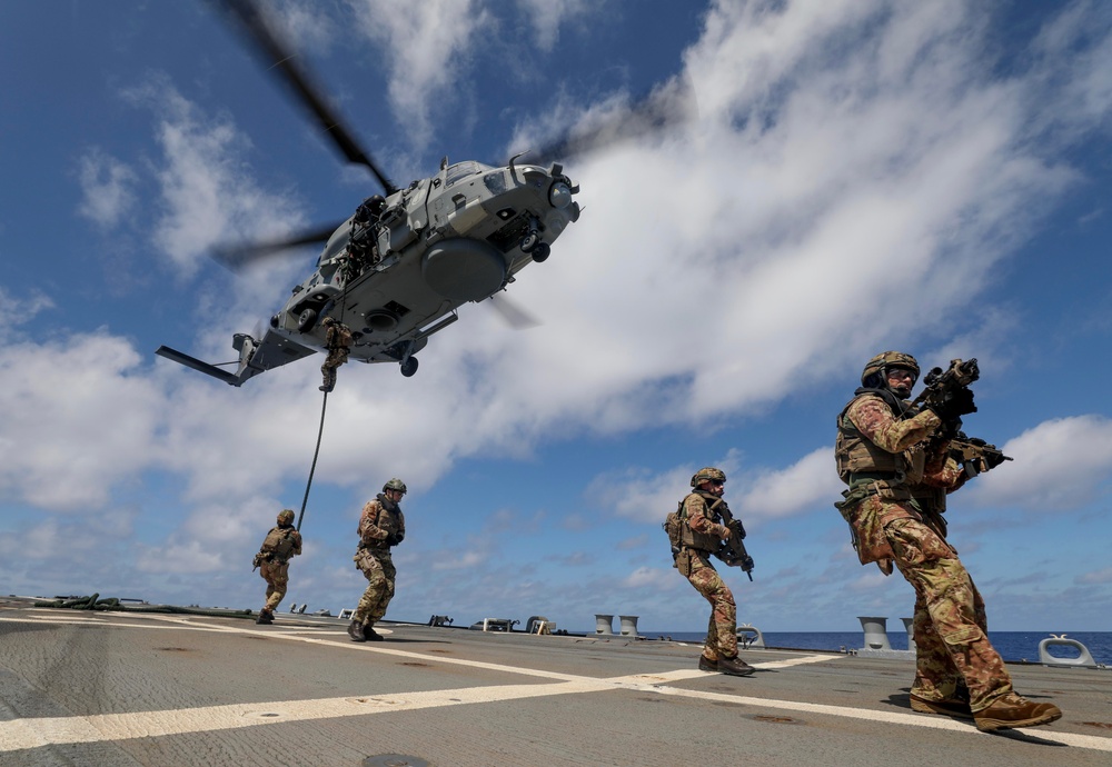 U.S. and Italian Naval Forces Conduct Bilateral Operations