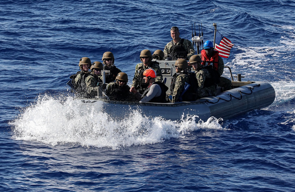 U.S. and Italian Naval Forces Conduct Bilateral Operations