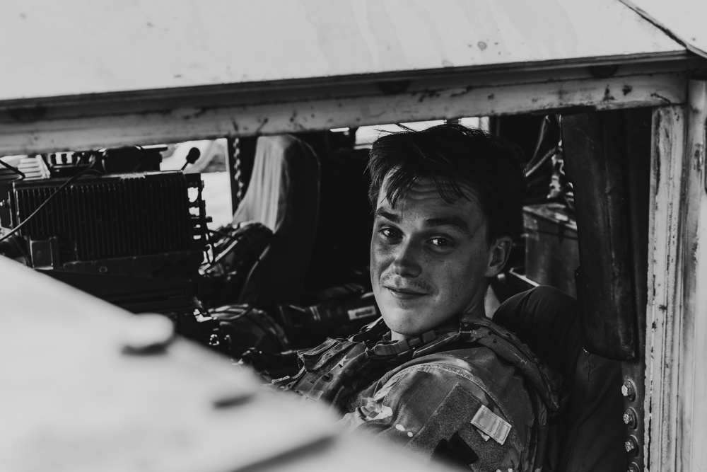 Task Force Paxton Soldiers Patrol in Kenya